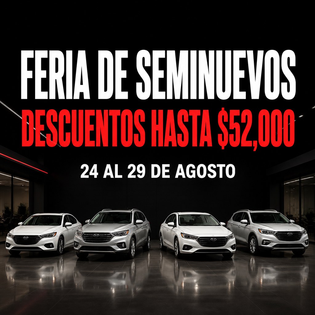 Feria de Seminuevos del 24 al 29 de agosto Autoser Vallarta